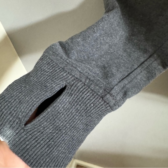 Lululemon Stress Less Dark Grey Sweatshirt - Picture 2 of 8